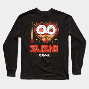 I Love Sushi Long Sleeve T-Shirt